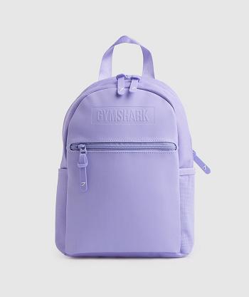 Plecaki Damskie Gymshark Everyday Mini Backpack Fioletowe | PL 2028BEX